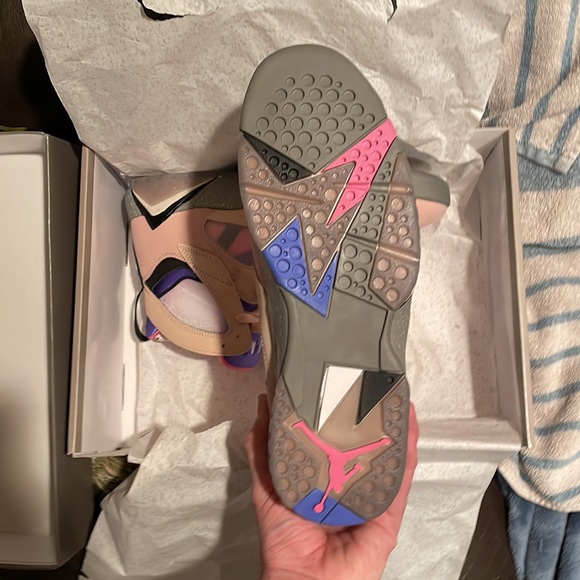 Jordan 7 retro sapphire DS size 10.5 they are pretty - Picture 3 of 4